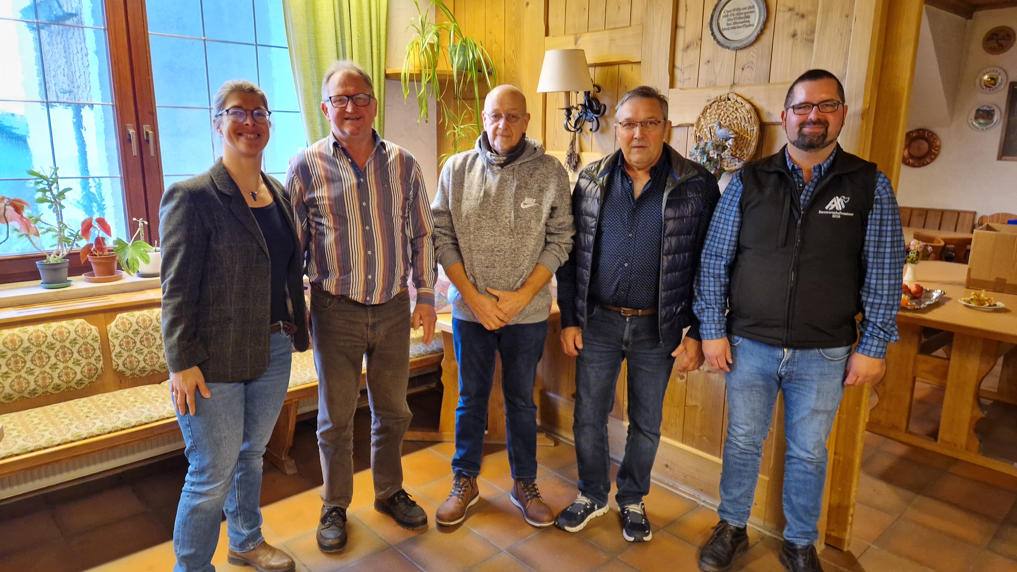 Ehrung verdienter Forstwirte in Ebrach